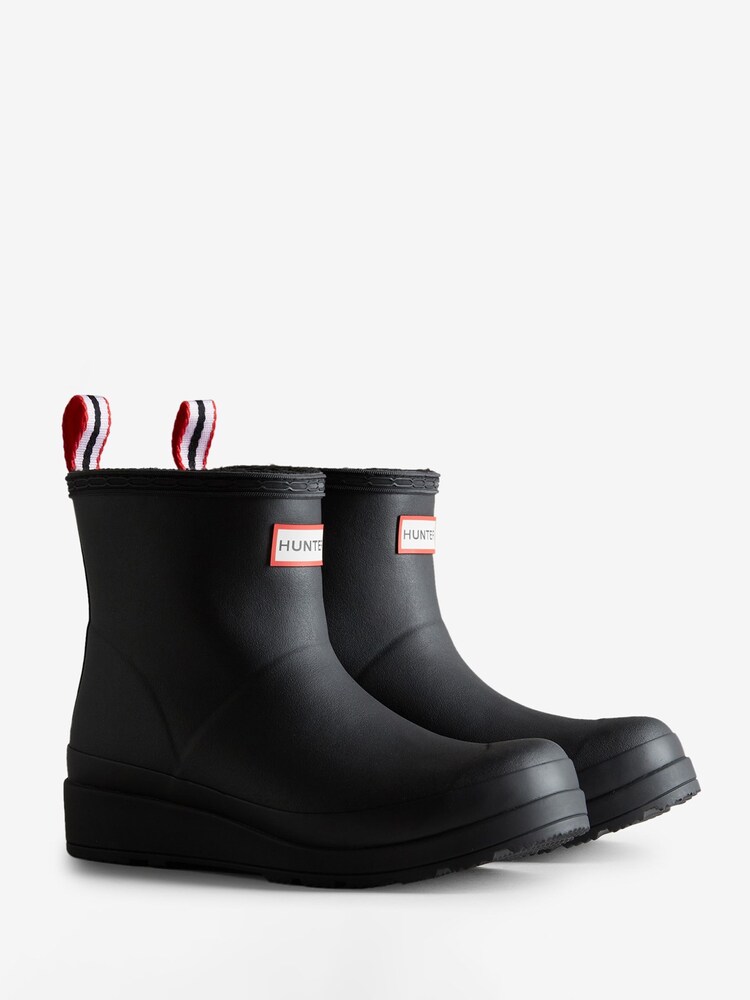 Hunter Play Short Wellington Black Boots - Image 2 of 4 Hunter Play Short Wellington Black Boots - Image 2 of 4