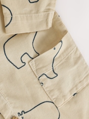 Cream/Blue Polar Bear Baby Romper (0mths-2yrs) - Image 6 of 7