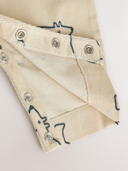 Cream/Blue Polar Bear Baby Romper (0mths-2yrs) - Image 7 of 7