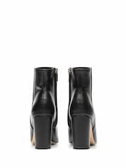 Novo Wide Fit Kaesha Block Heel Point Toe Ankle Boots - Image 5 of 5
