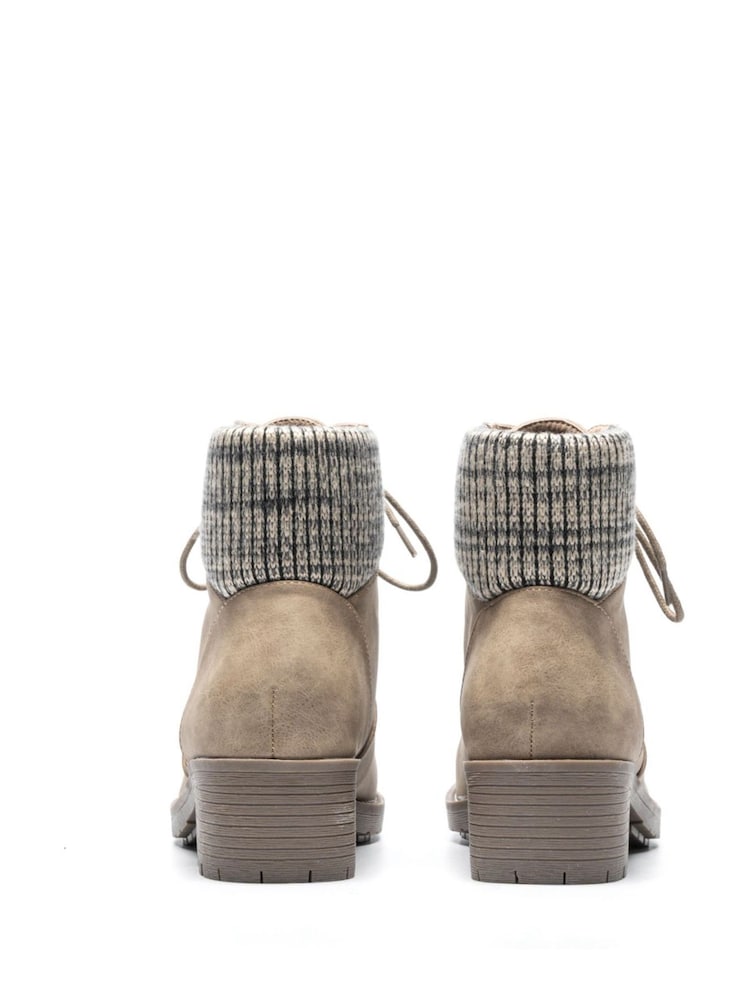 Novo Nude Kavala Lace Up Casual Ankle Boots - Image 4 of 4