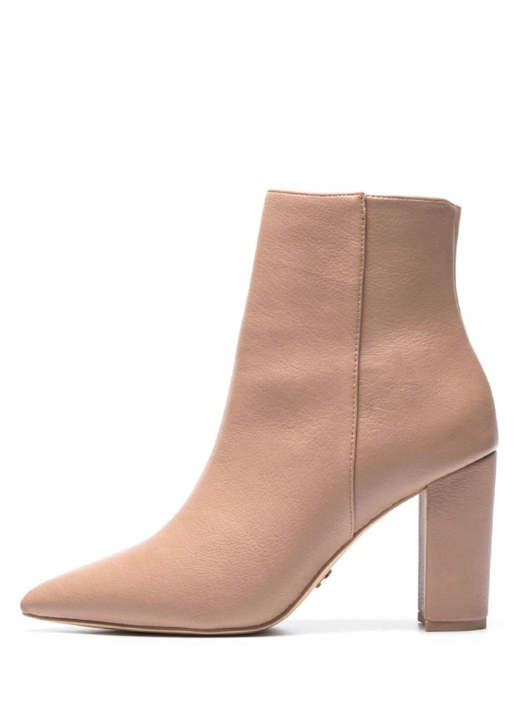 Novo Nude Kaesha Block Heel Point Toe Ankle Boots - Image 1 of 4