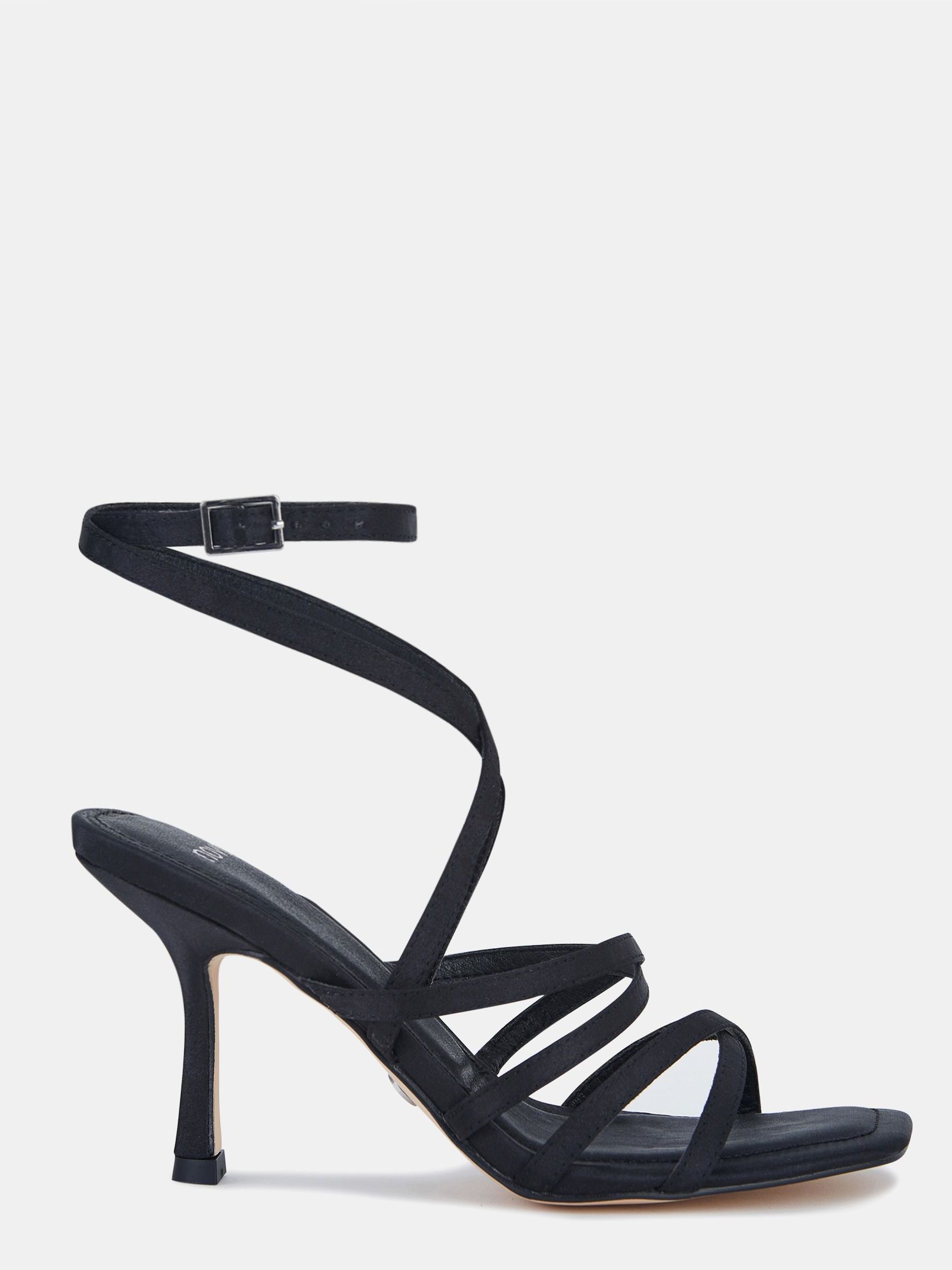 STRAPPY MID-HEEL SANDALS