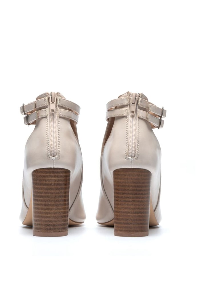 Novo Fontana Buckle Detail Block Heel Sandals - صورة 3 من 3