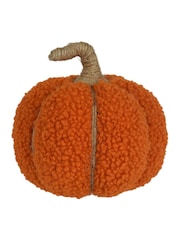 Decoris Orange Teddy Autumn Pumpkin Decoration - Image 2 of 2