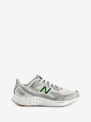 New Balance White/Lime Mens Fresh Foam Arishi V4 Trainers - Image 1 of 1