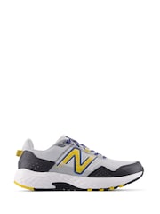 New Balance White/Lemon Mens 411 Trainers - Image 1 of 5
