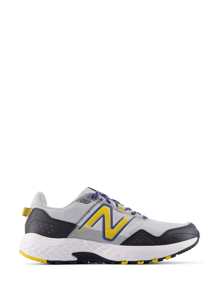 New Balance White/Lemon Mens 411 Trainers - Image 1 of 5