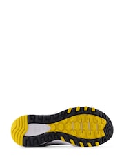 New Balance White/Lemon Mens 411 Trainers - Image 5 of 5