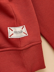 Rostbraun/Rot - Joules Kids' Sundaze Crew Neck Sweatshirt - Bild 3 von 5