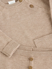Neutral Knitted Jumper and Leggings Baby Set (0mths-2yrs) - Image 11 of 13