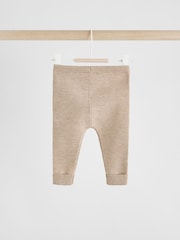 Neutral Knitted Jumper and Leggings Baby Set (0mths-2yrs) - Image 9 of 13