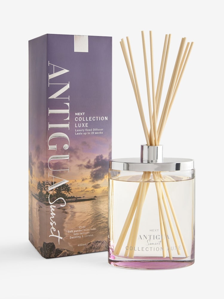 Hibiscus & Guava Collection Luxe Antigua 400ml Diffuser - Image 4 of 4