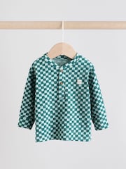 Green Checkerboard Top and Leggings 2 Piece Baby Set (0mths-3yrs) - Image 6 of 15