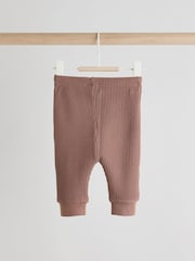 Schokoladenbraun - Baby 100% Cotton Top and Joggers 2 Piece Set (0mths-2yrs) - Bild 6 von 11