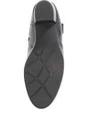 Pavers Red Leather Ankle Boots - Image 4 of 5
