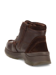 Pavers Brown Ultra Wide Leather Boots - Image 3 of 5