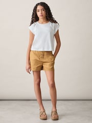 Reiss Clement Cotton Lace-Up Shorts - Imagem 2 de 4