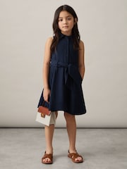 Reiss Morgan Tie-Waist Collared Dress - Imagen 3 de 4