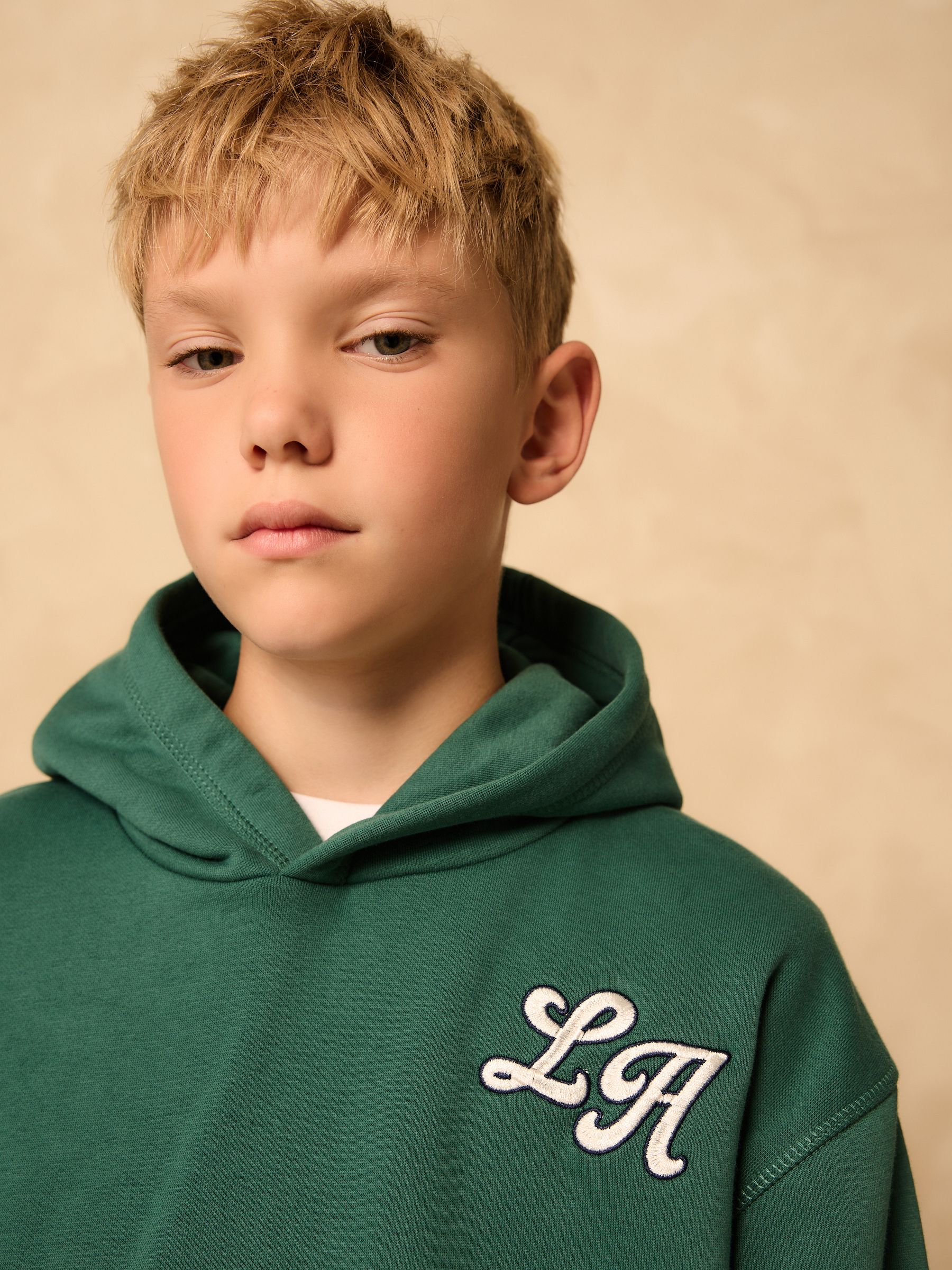 JACK AND JONES Jongens Jcologan Hoodies Lichtblauw