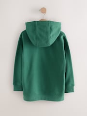 Green Plain Jersey Hoodie (3-16yrs) - Image 8 of 8
