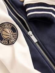 Navy Graphic Print Bomber Jacket (3-16yrs) - Image 12 of 12