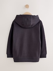 Black Dragon Older Boys Graphic Print Cross-Over Hoodie (3-16yrs) - Image 6 of 11