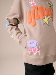 Stone Vibes Older Boys Graphic Print Cross-Over Hoodie (3-16yrs) - Image 4 of 8