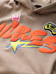 Stone Vibes Older Boys Graphic Print Cross-Over Hoodie (3-16yrs) - Image 8 of 8
