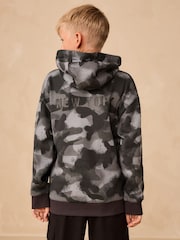 Mono Camo Older Boys Graphic Print Hoodie (3-16yrs) - Image 2 of 4