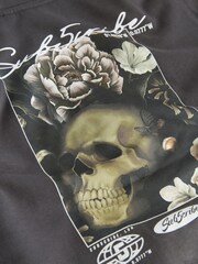 Charcoal Grey Hoodie Subscribe (3-16yrs) - Image 3 of 5