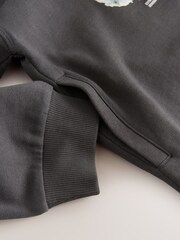 Charcoal Grey Hoodie Subscribe (3-16yrs) - Image 5 of 5