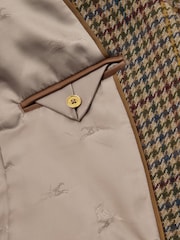 Joules Hackmore Grey Check Relaxed Fit Tweed Blazer With Wool - Image 13 of 14