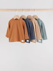 Minerals Baby Long Sleeve T-Shirts 4 Pack (0mths-2yrs) - Image 1 of 11