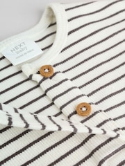 Rayas monocromáticas - Baby Long Sleeve T-Shirts 4 Pack (0mths-2yrs) - Imagen 11 de 14