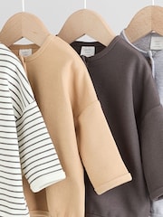 Rayas monocromáticas - Baby Long Sleeve T-Shirts 4 Pack (0mths-2yrs) - Imagen 8 de 14