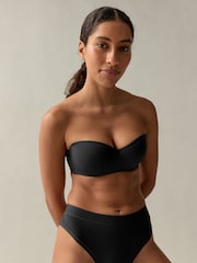 self. Black Lightly Lined Strapless Multiway Bra - Image 1 of 9