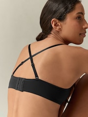 self. Black Lightly Lined Strapless Multiway Bra - Image 3 of 9