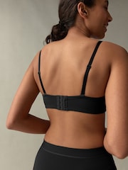 self. Black Lightly Lined Strapless Multiway Bra - Image 4 of 9