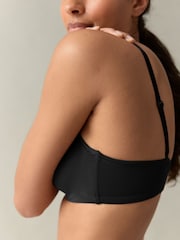 self. Black Lightly Lined Strapless Multiway Bra - Image 5 of 9