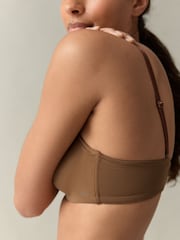 self. Mocha Nude Lightly Lined Strapless Multiway Bra - Image 5 of 11