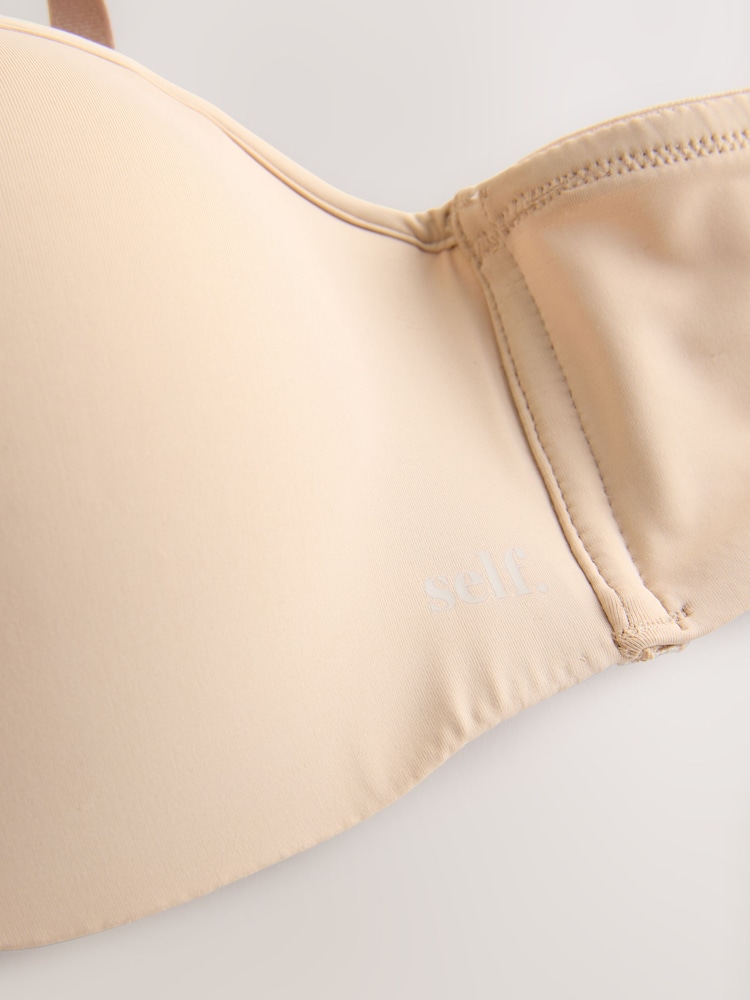 self. Fair Taupe Nude Lightly Lined Strapless Multiway Bra - Image 11 of 11