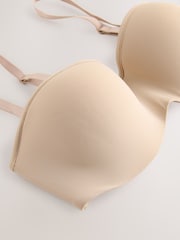 self. Fair Taupe Nude Lightly Lined Strapless Multiway Bra - Image 9 of 11