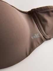 self. Bitter Chocolate Nude Lightly Lined Strapless Multiway Bra - Image 10 of 10