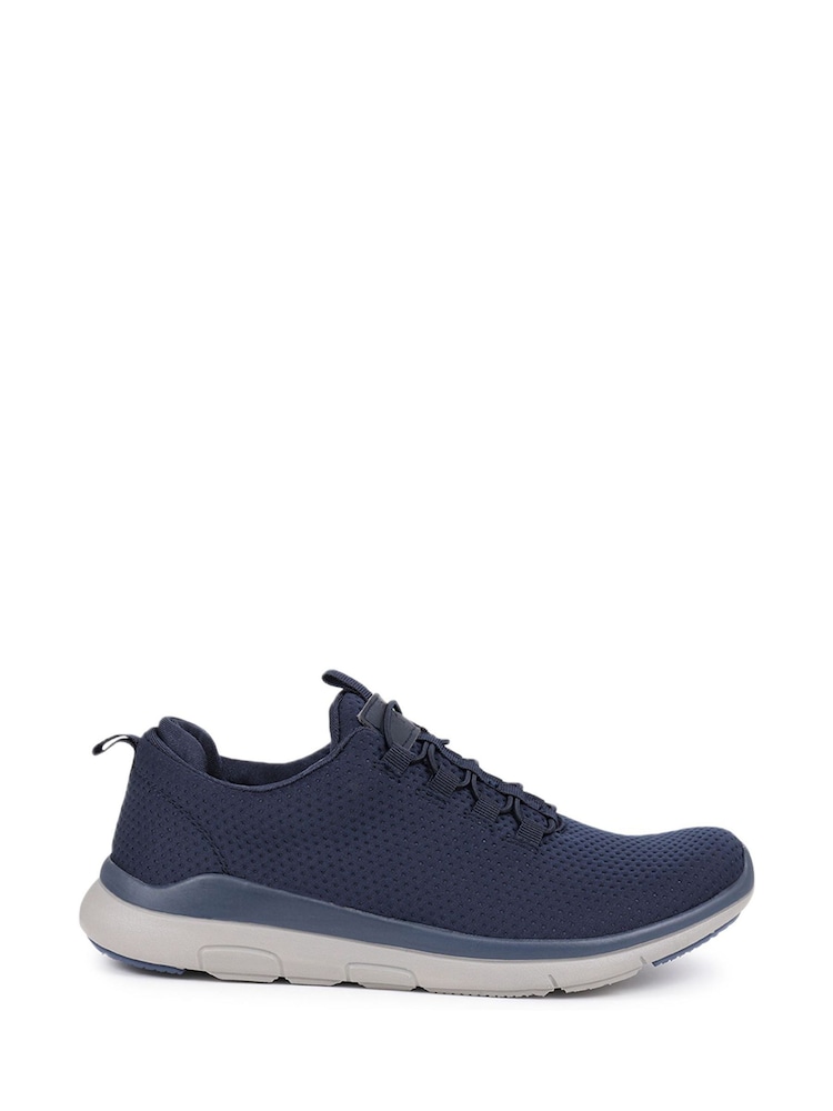 Pavers Blue Bungee Lace Trainers - Image 1 of 5