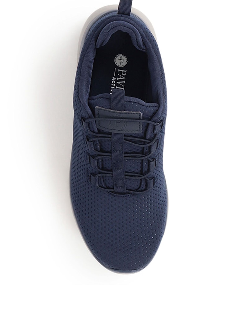 Pavers Blue Bungee Lace Trainers - Image 4 of 5