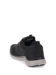 Pavers Black Bungee Lace Trainers - Image 3 of 5