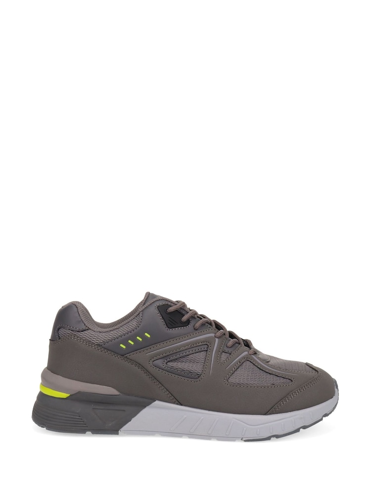 Gris - Pavers Gents Casual Trainers - Imagen 1 de 5