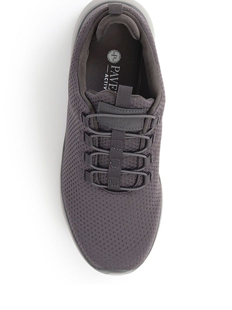 Pavers Grey Bungee Lace Trainers - Image 4 of 5