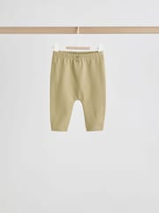 Khaki/Tan Hello Bear Tops and Leggings 6 Piece Baby Set (0mths-3yrs) - Image 5 of 17